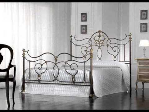 Dormitorios con camas de forja artesanal estilo contemporaneo ... Cabeceros de cama de forja modernos