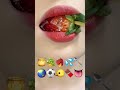asmr SHINE MUSCAT STRAWBERRY TANGHULU 샤인머스켓 딸기 탕후루 eating sounds