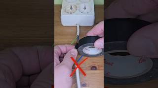 Remember This Trick When Insulating Electrical Wires.