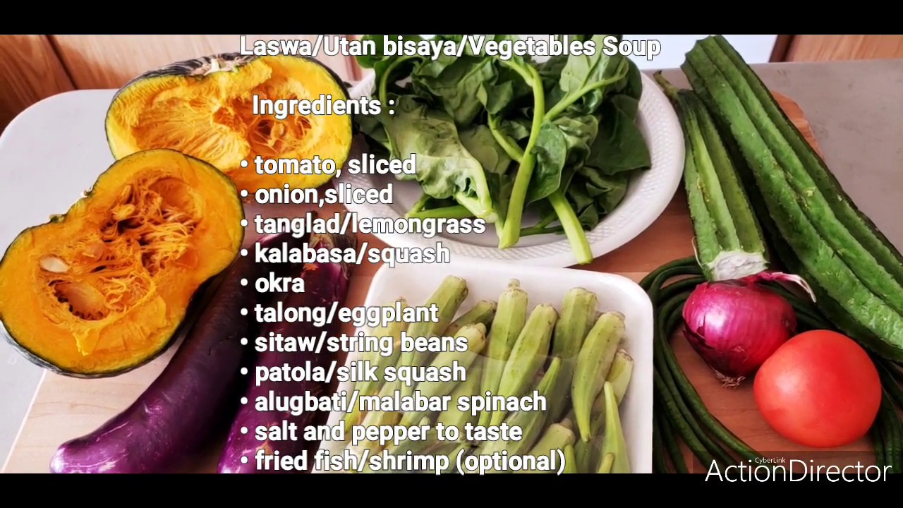 Laswa/Utan bisaya/Vegetables soup/Loubelle's Best/30 YouTube