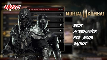 2022! Best AI Behavior for Noob Saibot | Mortal Kombat 11