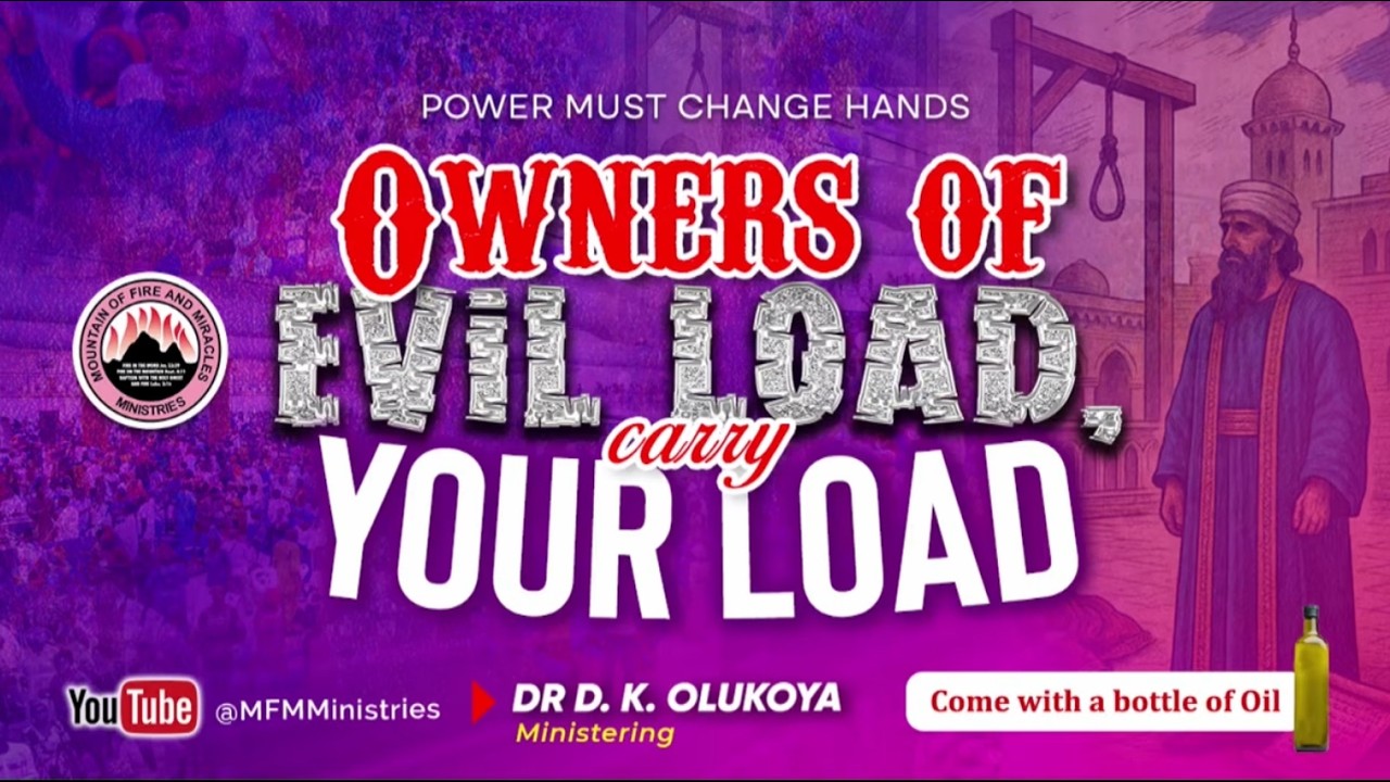MFM MARCH 2026 PMCH | OWNER OF EVIL LOAD CARRY YOUR LOAD | Dr D. K Olukoya