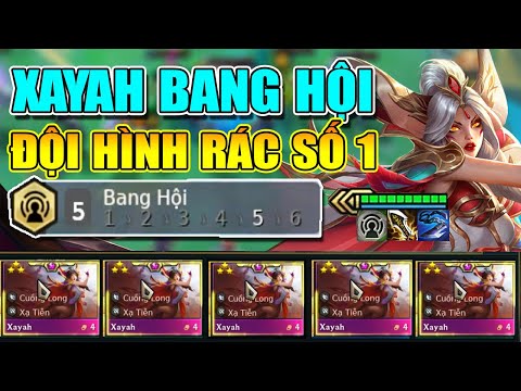 LEO RANK CỰC UY TÍN VỚI ĐỘI HÌNH RÁC XAYAH BANG HỘI TOP 1 LÀ DỄ