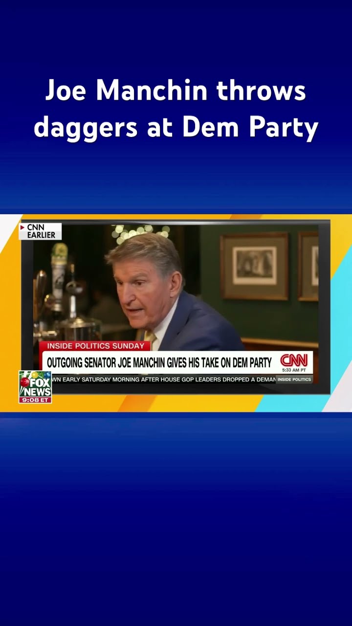Big-time Dem senator slams party as ‘toxic’ as he exits Senate #shorts