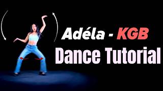 ADÉLA - KGB Dance Tutorial - Practice | Mirrored + Half-Speed