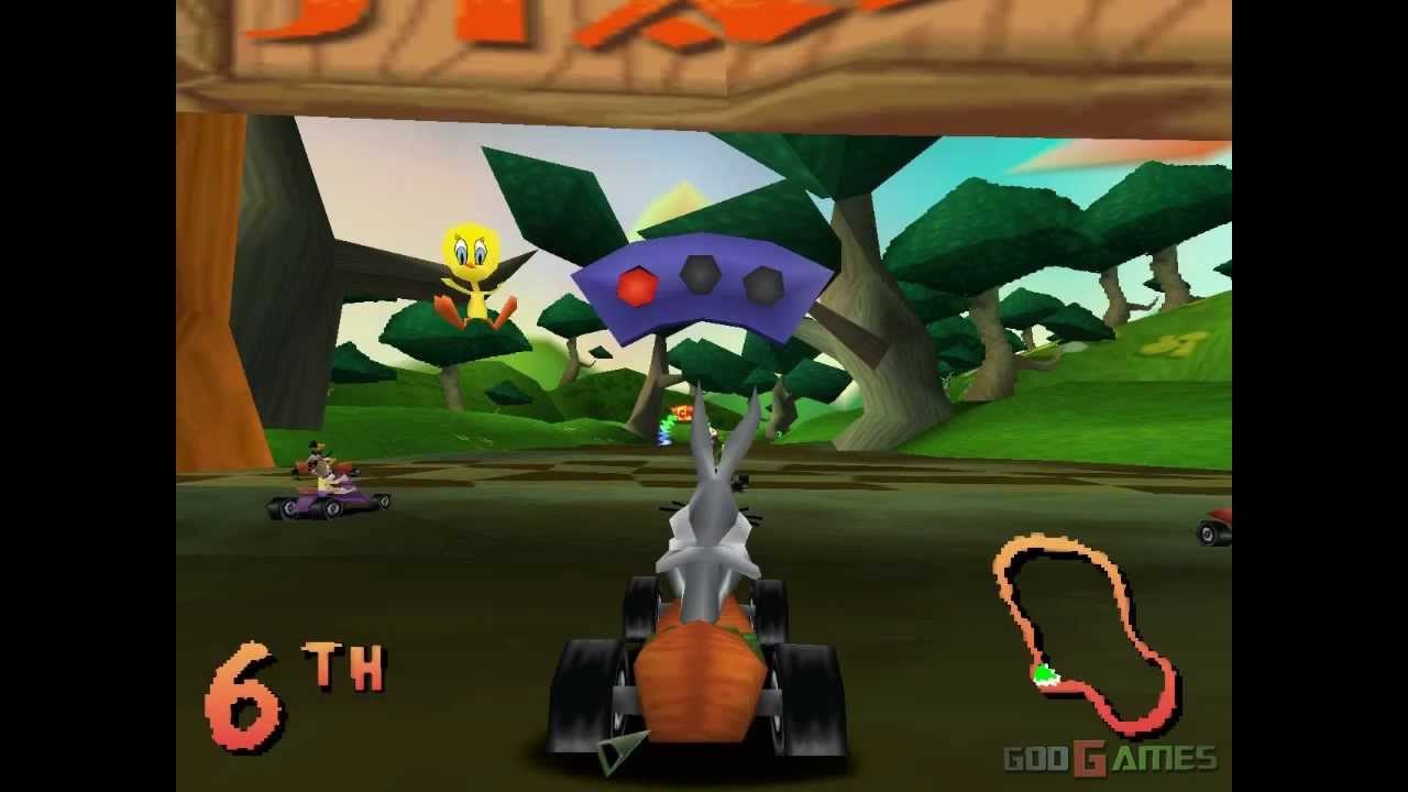 Looney Tunes Racing PS1 ROM Game