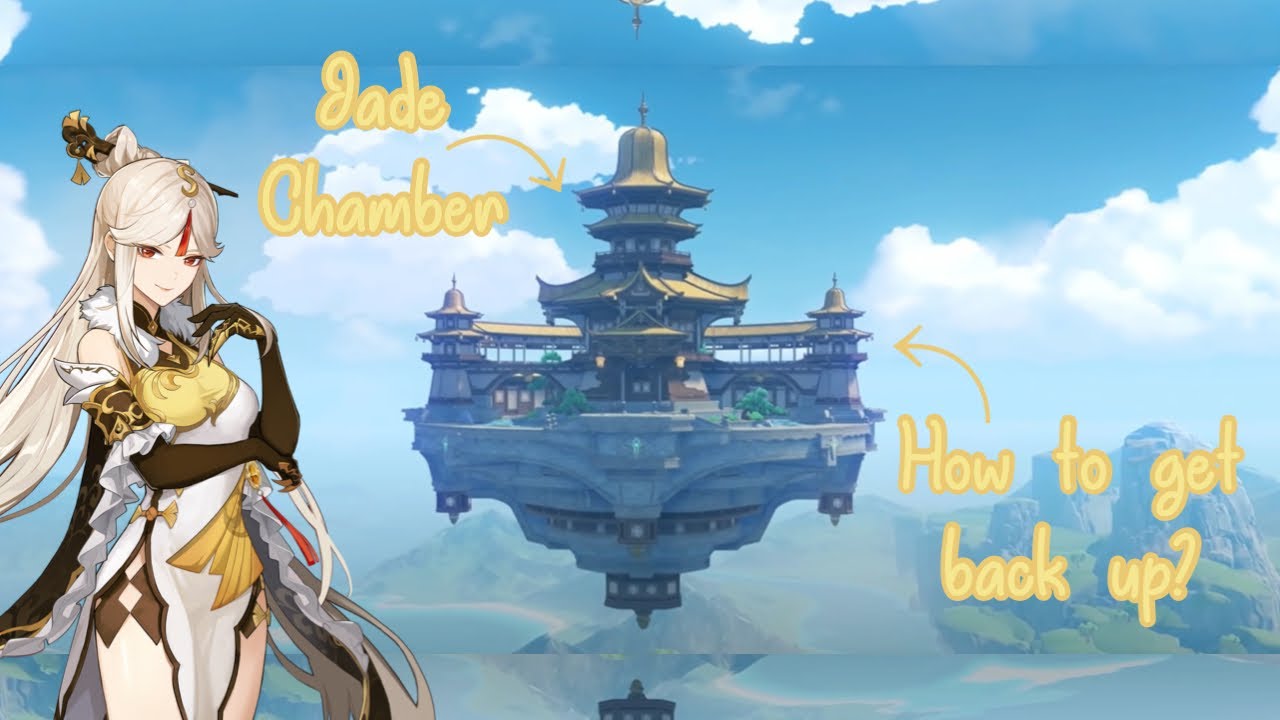 How to get back on Jade Chamber if you fell! || Genshin Impact 💎 - YouTube
