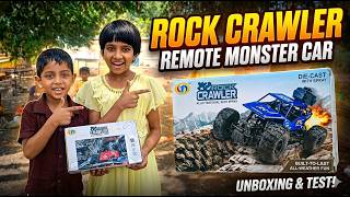 here are the key features and details about this remote controlled RC Rock Crawler monster Truck