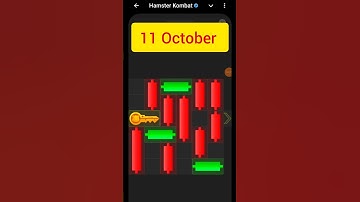 11 October Hamster Kombat daily mini game today || Hamster Kombat mini game| dimond key @Smart_F8r