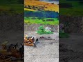 Rc Bulldozer levels the hollow ground at the mine site part 5