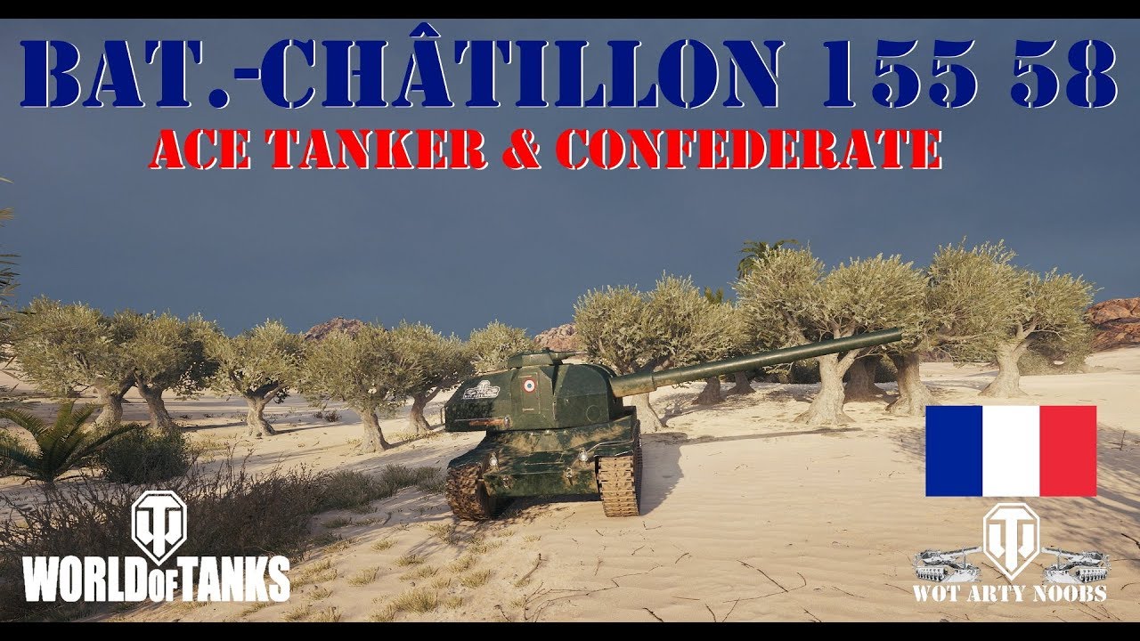 quickybaby modpack 1.2 Bat.-Châtillon 155 58 - Ace Tanker & Confederate