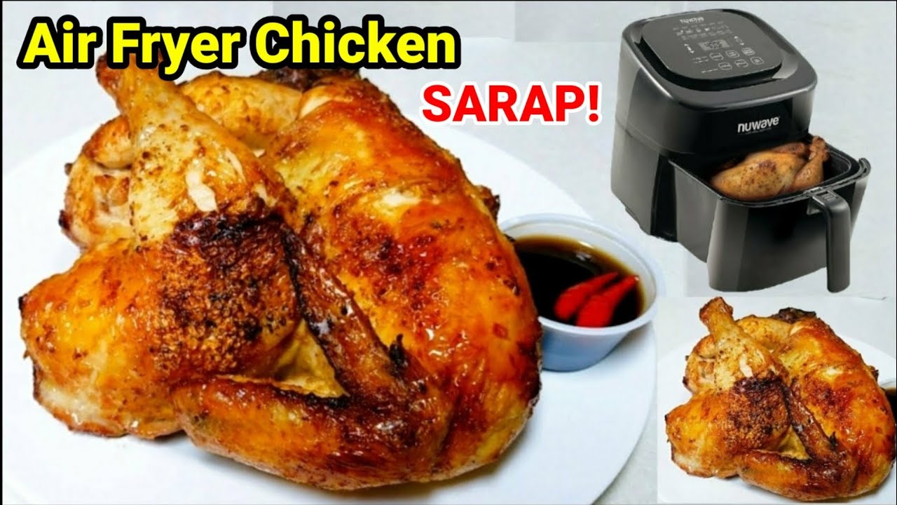 THE BEST Air Fryer Half Chicken JUICY & TENDER Step by Step Easy