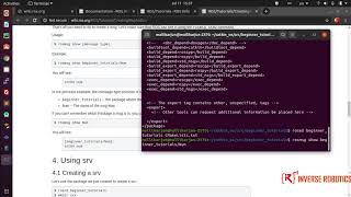 ROS Tutorial #12 ROS Noetic Creating a ROS msg and srv