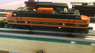 Replacing Traction tires on a MPC Lionel Great Northern electric 6-8762