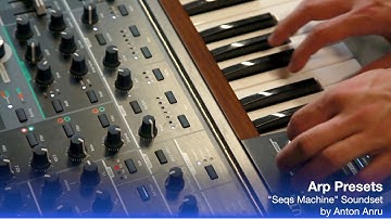 Arturia Matrixbrute Arp Mode Presets (Seqs Machine Soundset)