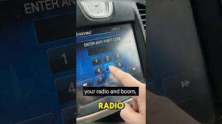 Chrysler Radio CODE Locked? 🔓 Easy Unlock Fix #Shorts
