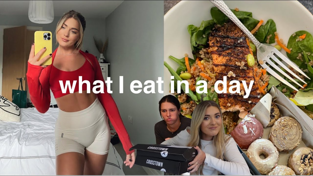 WHAT I EAT IN A DAY | TASTE TESTING 12 DOUGHNUTS | millyg_fit