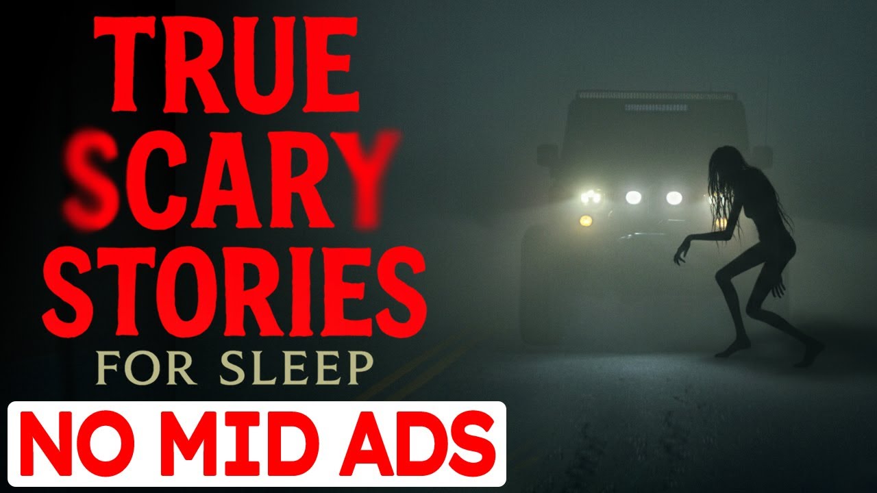 7 HOURS of TRUE Scary Stories for Sleep | 🛑 NO MID ADS | Gentle Rain Sounds | Black Screen | Vol 6