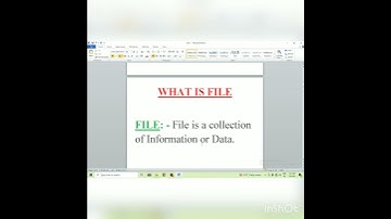 What is File #Shorts | All in One |