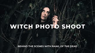 Witch Photo Shoot - BTS Rawl of the Dead