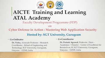 AICTE ATAL Online FDP 2025 | Day 4 Technical Sessions | SGTU | 13 Nov 2025