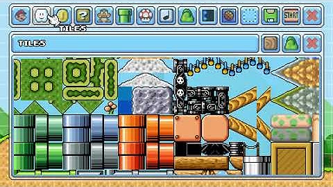 Mario Editor v1.4 - Level Building
