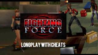Fighting Force [PS1] Mace e Alana LONGPLAY - Playing for the First Time! (With Cheats)