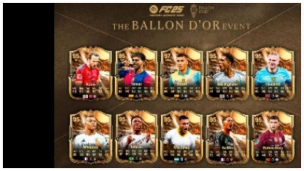 How to get a FREE BALLON D'OR card in EA FC 25