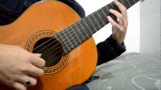 Chrono Cross - Time's Scar (Classical Guitar Solo Cover) chords