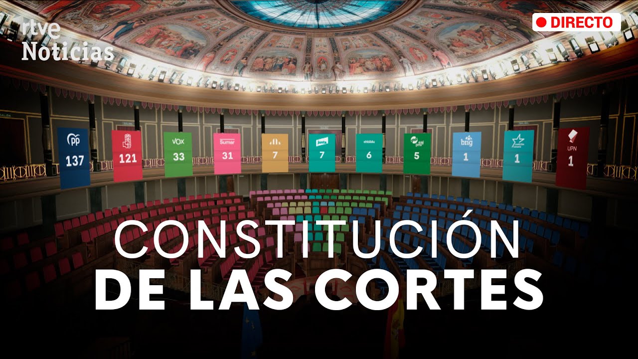 CONSTITUCIÓN DE LAS CORTES: Especial INFORMATIVO por el ARRANQUE de la XV LEGISLATURA | RTVE