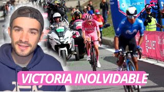 POGACAR le ARREBATA la ETAPA REINA a QUINTANA - Etapa 15 Giro de Italia 2024