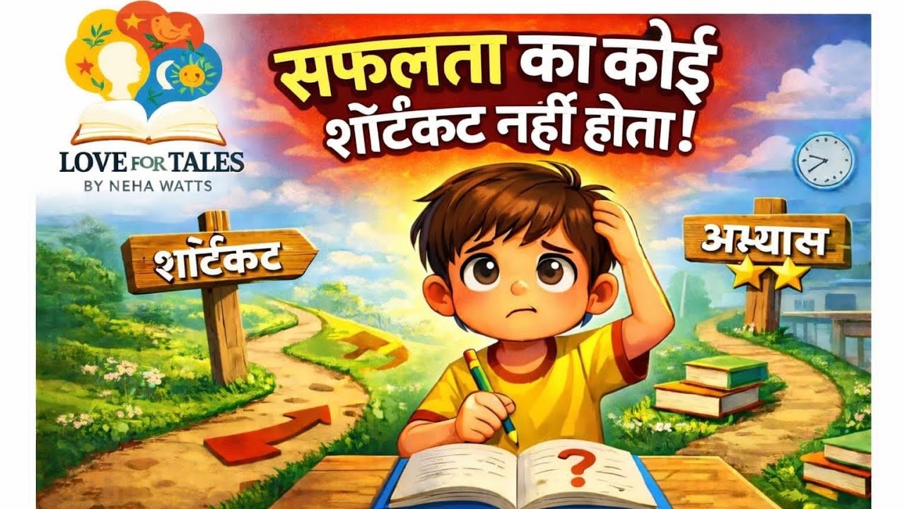 सफलता का कोई शॉर्टकट नहीं होता! | बच्चों की सीख वाली कहानी | Moral Story