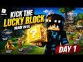 First Day In Kick The Lucky Block Was INSANE! 🤯 #1 