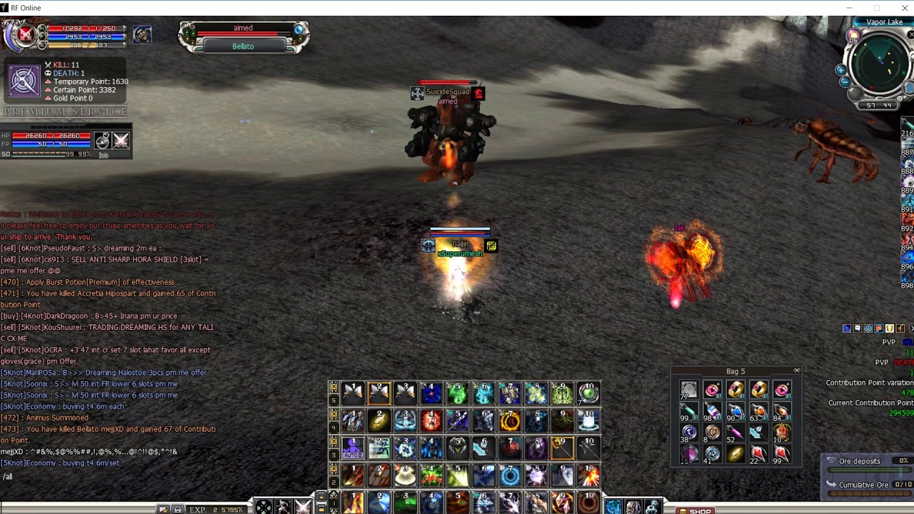 RF playpark Novus Cora Summoner! part2