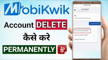 Mobikwik Account Delete Kaise Kare | How to Delete Mobikwik Account in Hindi