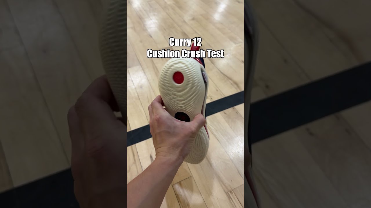 Under Armour Curry Brand 12 Cushion Crush Test