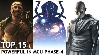 Top 15 Most Powerful Characters in MCU Phase 4 | In Hindi | BNN Review