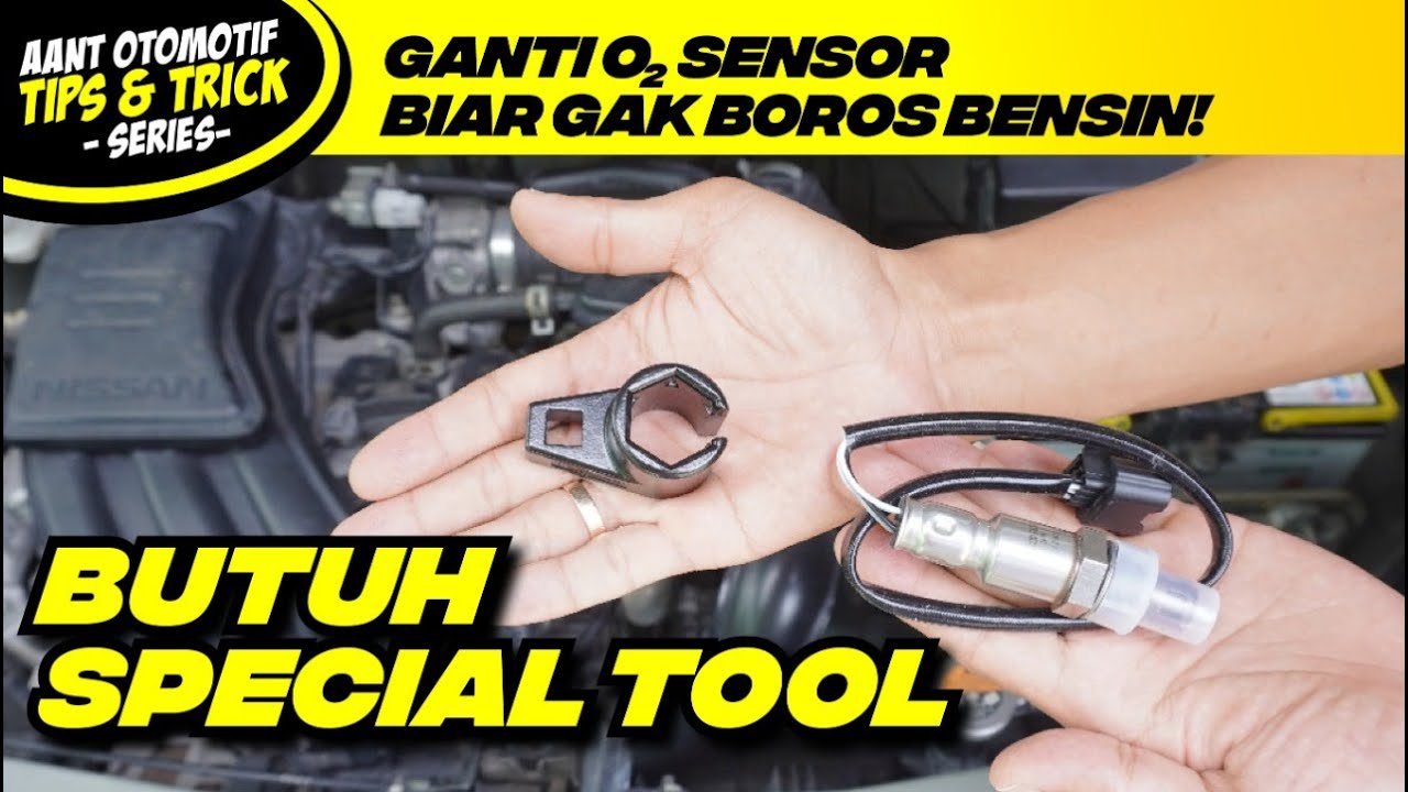 Tutorial Ganti O2 Sensor Nissan March K13, Mudah tapi Butuh Alat Khusus, Biar Gak Boros Bensin