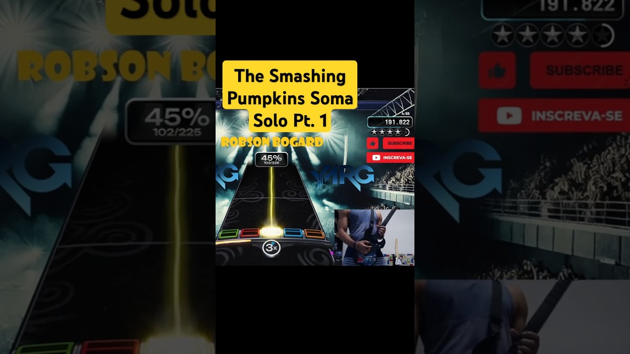 Solo "The Smashing Pumpkins"-Soma Parte 1|[Yarg/Yarc] (Expert Guitarra ⭐) 🎸 