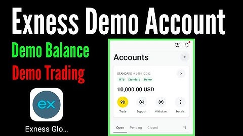 How to Create Exness Demo account/ exness demo account open / exness demo trading account