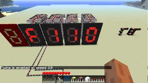 4 bit ripple carry adder using RedPower