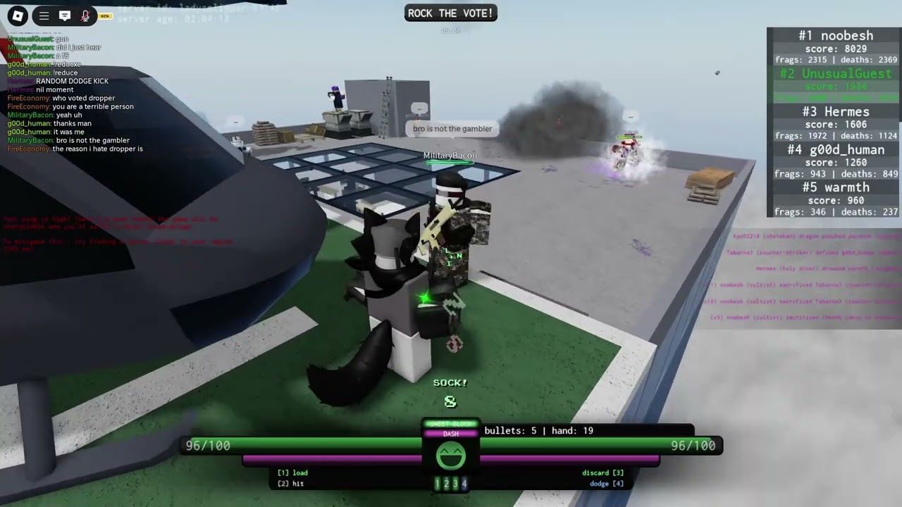 the fine game of nil - clip dumping