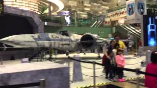Star Wars Lifesize X-Wing Lands In Singapore Airport