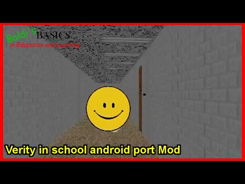 [Baldi's Basics] Verity in school android port Mod