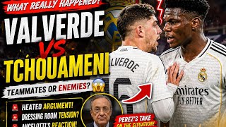 VALVERDE AND TCHOUAMENI FIGHT EXPOSED !!!! #RealMadrid #Mbappe #footballnews 