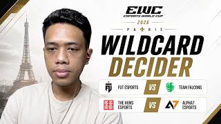 ALPHA7 VS THE HUNS WILD CARD DECIDER EWC 2026