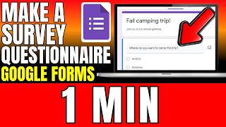 How To Make A Survey Questionnaire In Google Forms (2026)