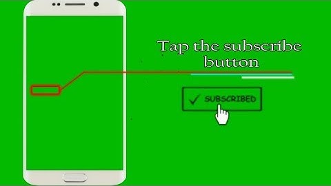 Green screen Make Intro bell and Subscribe button | Green Screen Hand, Mobile, Subscribe, Bell Intro