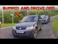UNBELIEVABLE UK DASH CAMERAS | Lorry Following Too Closely, Rear-Ended &amp; Drove Off, Driver on Phone!