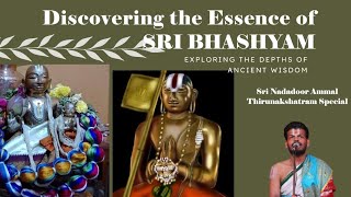 ஸ்ரீபாஷ்ய சாரம் | Essence of SRI BHASHYAM | Mumbai | Dr Venkatesh Upanyasam